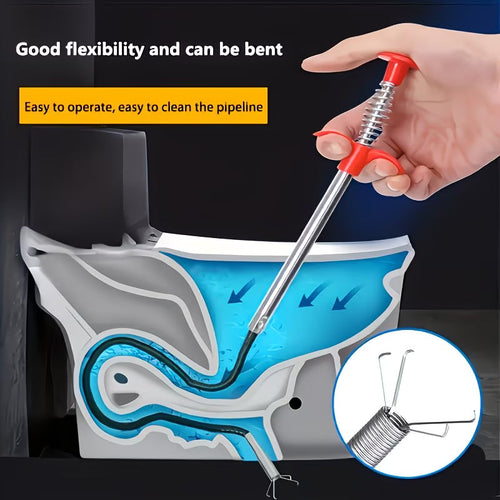 ClogMaster 4-Claw Drain Cleaner Grabber Tool - Buy 1 Get 1 Free