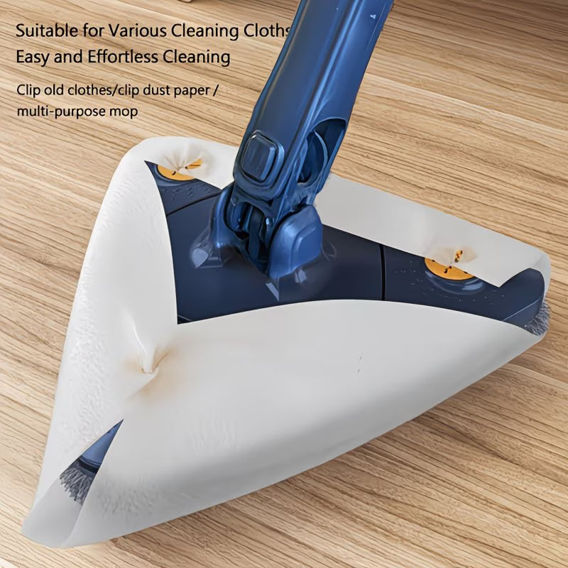 TriClean 360° Rotating Corner Mop (10X Deep Clean System)